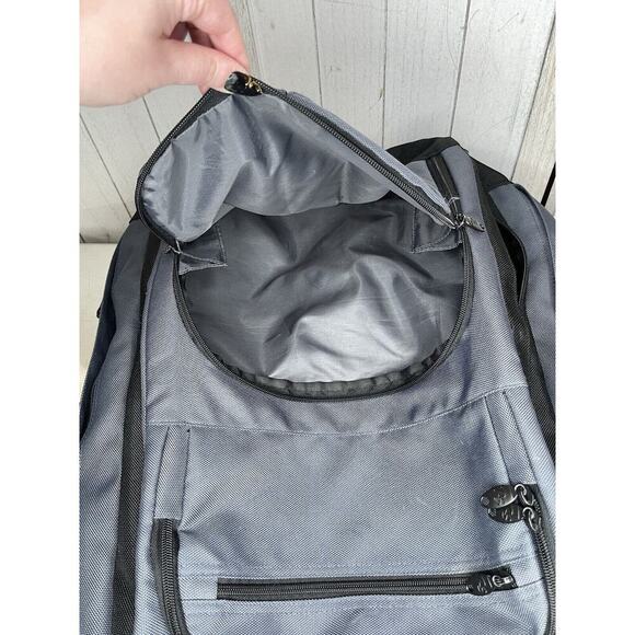 MARTIN + OSA Navy Wool Blend Blazer Jacket Women's Size Medium Career Classic - Picture 4 of 6